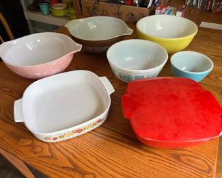 Pyrex and Corning Ware