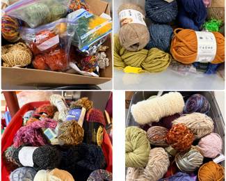 Premium yarns - many brand new