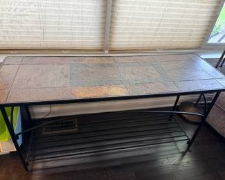 Slate console table - available for presale 