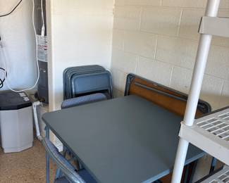 Folding Table And Chairs