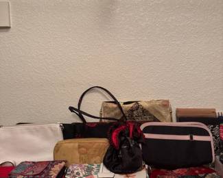 Assorted Handbags And Pouches