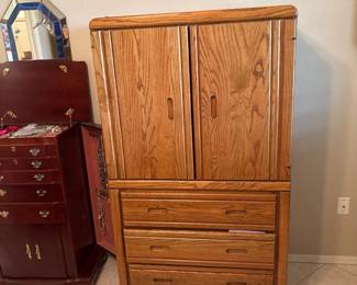 Tall Cabinet With Drawers