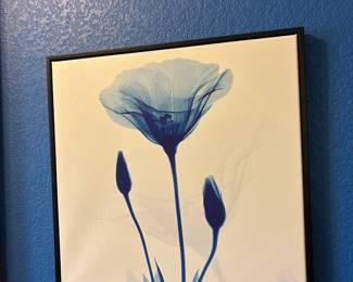Blue Floral Companion Picture