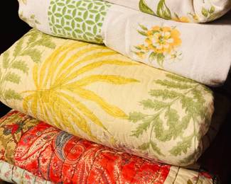Quilts and linens