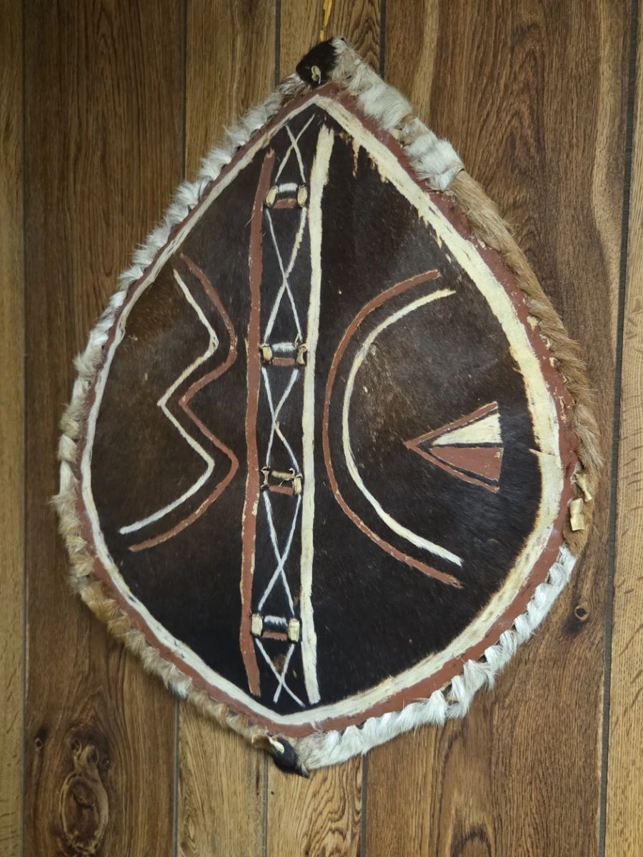African Maasai Warrior Shield