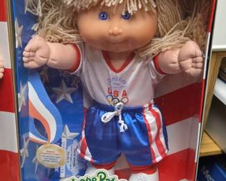 Mattel Cabbage Patch Kids Olympikids Special Edition Doll USA Basketball Player
