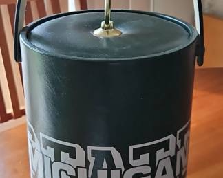 Vintage Michigan State Spartans Ice Bucket