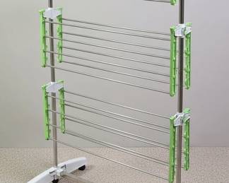 Portable MultiTier Folding Laundry Drying Rack