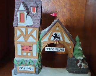 Department Dickens Village Postern tenth Anniversary Gate
