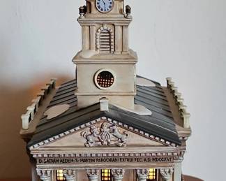Department Dickens Village St. MartinintheFields Church 