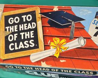 Milton Bradley Go To The Head Of The Class Series Board Game