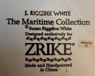 Nautical Theme Ceramic Canister and Bowl Set third image