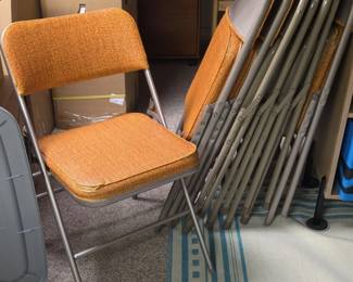 Vintage Samsonite Padded Folding Chairs