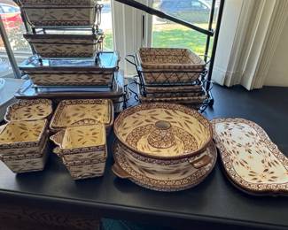 Temptations Old World Pattern Ovenware Collection
