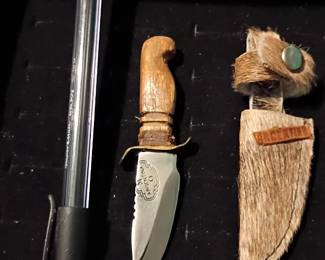 Miniature.  Pen for size comparison 