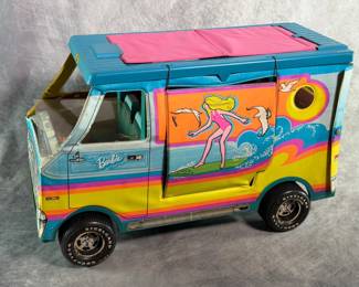 Barbie Beach Bus Surfer Van