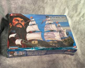 Sealed Blackbeard Sailing Ship Model Kit