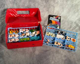Hot Wheels/Matchbox Car Collection and Case