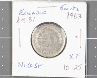 Ecuador Coin