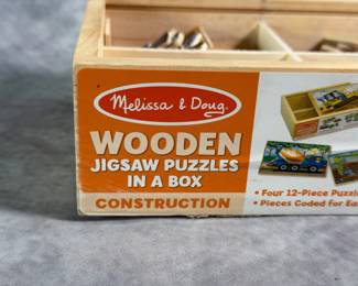Melissa & Doug Wooden Puzzles Boxed Set