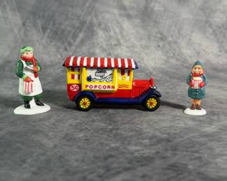 Department 56 "Popcorn Vendor"
