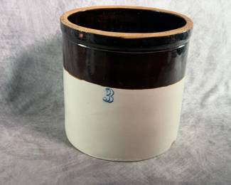 #3 Stoneware Crock