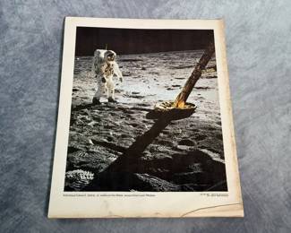 1969 NASA Set of Apollo 11 Photo Plates