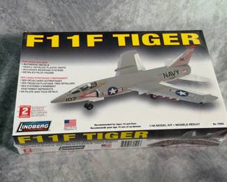 Sealed F11F Tiger Jet 1/48 Scale Model Kit