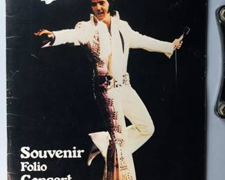 Elvis Souvenir Book and Ticket Stubs