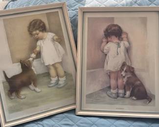 Vintage Bessie Pease Gutmann Prints