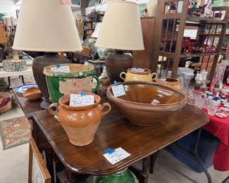French Confit pottery