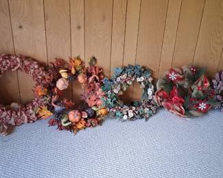 Christmas and holiday wreaths