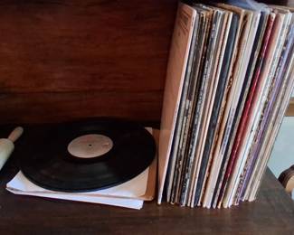 LP records and 45 soft rock genre