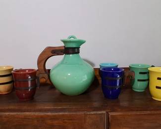 vintage Franciscan El Patio or Gladding McBean pottery pieces