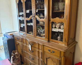 2-piece china cabinet