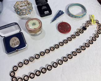 Vintage Cinder Necklace