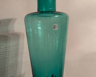 Blenko Glass large vase