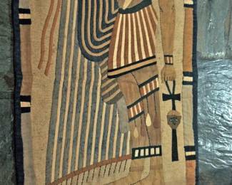 1940's EGYPTIAN WALL HANGING