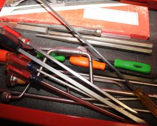 SOME OF REMOVED FROM ROLLING TOOL CHESTS