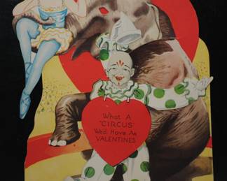 VINTAGE MECHANICAL VALENTINE 