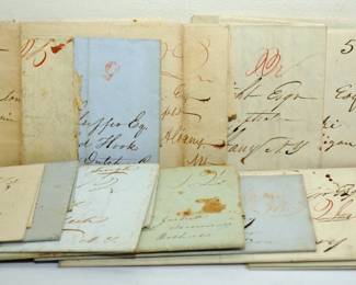 SELECTION OF STAMPLESS COVERS