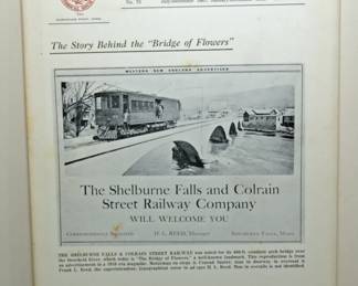 TRANSPORTATION BULLETIN No 75 1967-68 Shelburne Falls/Colrain St &Green Mountain