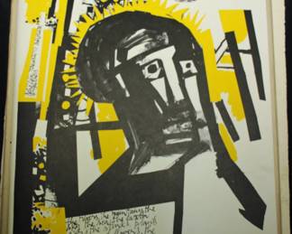 BOXED PORTFOLO OF ABRHAM RATTNER ART