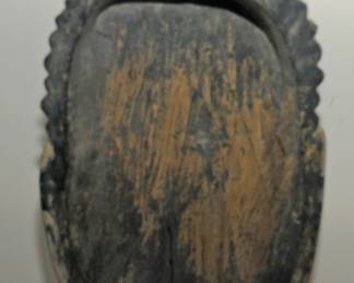ANTIQUE CARVED WOOD BUDDA MASK