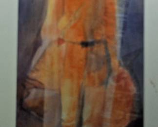  1955 Watercolor of Sister Stephanie Stauder, OP (1918–2010),