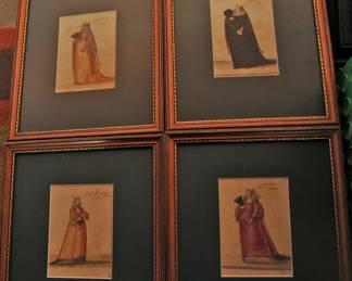 ANTIQUE ITALIAN FASHION PICTURES 