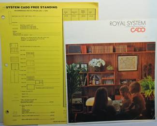 MCM CADO ROYAL SYSTEM CATALOG AND PRICE SHEET
