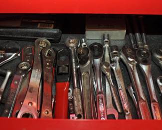 SOME OF REMOVED FROM ROLLING TOOL CHESTS