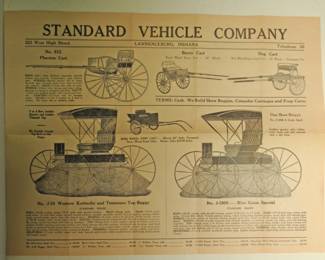 ADVERTISEMENT FOR THE STANDAND VEHICLE COMPANY