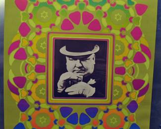 PETER MAX 24" x 36 ORIGINAL POSTER 1969